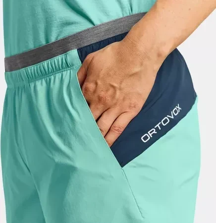 Ortovox Piz Selva Hose kurz ice waterfall (Damen)
