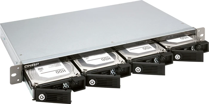 QNAP Rack Expansion Unit TR-004U, 1x USB-C 3.0, 1HE