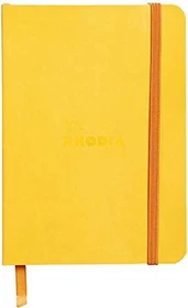 Rhodia Rhodiarama Notizbuch, A6, liniert, Softcover, daffodil, 72 Blatt
