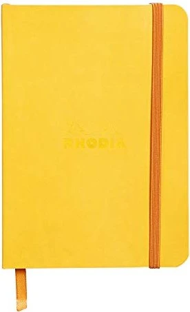 Rhodia Rhodiarama Notizbuch, A6, liniert, Softcover, daffodil, 72 Blatt
