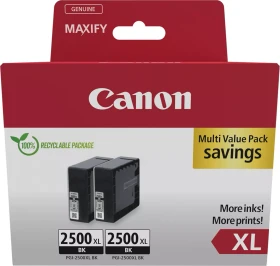 Canon Tinte PGI-2500XL BK schwarz, 2er-Pack