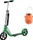 Hudora Big Wheel 205 Scooter mit Kabelschloss grün (BDL1484666)