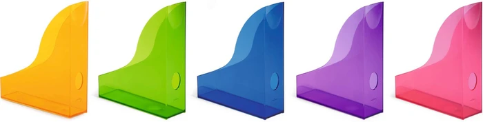Durable Basic Stehsammler, A4, violett/transparent
