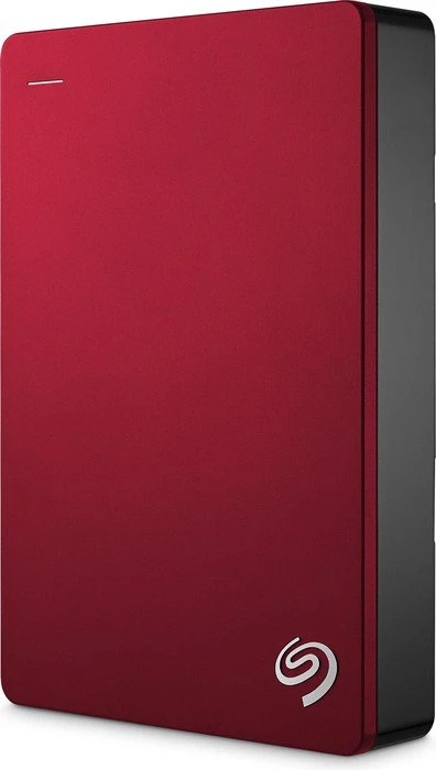 Seagate Backup Plus Portable, rot, 4TB, USB 3.0 Micro-B