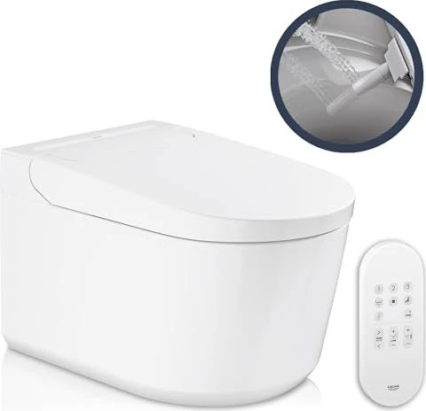 Grohe Sensia Dusch-WC Komplettanlage für Unterputzspülkästen Wandmontage alpinweiß