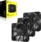 Corsair RS Series RS120, schwarz, 120mm, 3er-Pack Vorschaubild