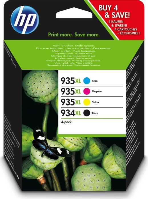 HP Tinte 934 XL/935 XL Value Pack (X4E14AE)