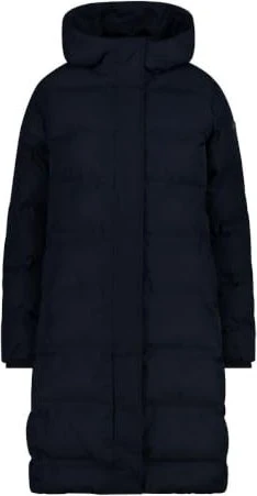CMP fester Kapuzen Funktionsmantel schwarz/blau (Damen)