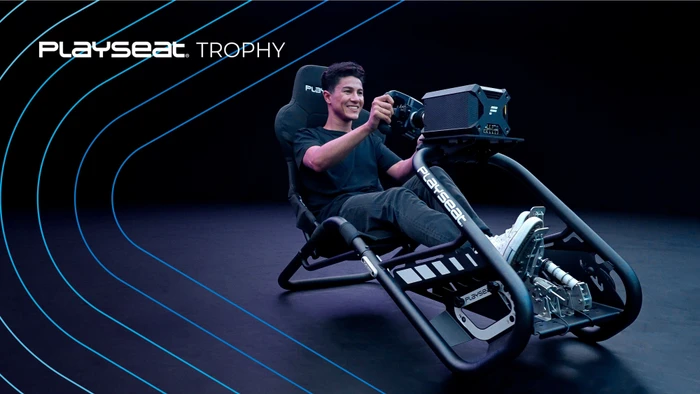 Playseat Trophy Black - Sim Racing Cockpit, schwarz