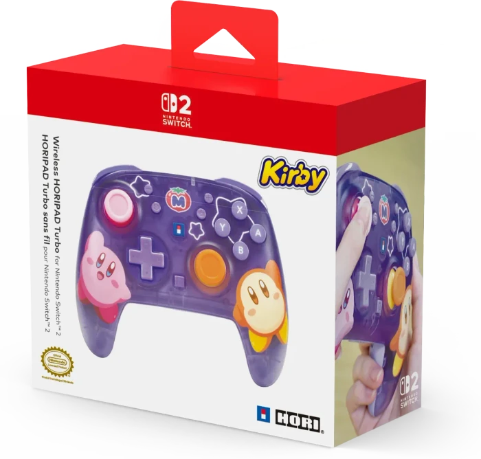 Hori Horipad Turbo Wireless Controller Kirby & Waddle Dee (Switch 2/Switch)