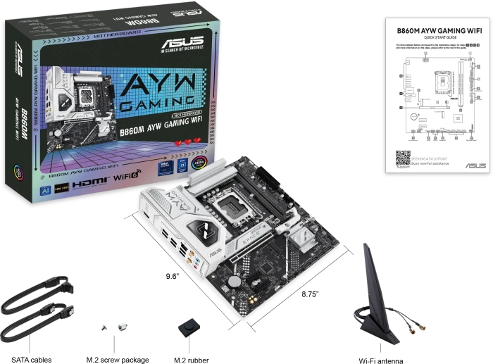 ASUS B860M AYW Gaming WIFI (Intel 1851)