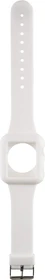 Hama Uhrenarmband Silikon für Apple Watch 42mm weiß