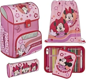 scooli Easy Start Minnie Mouse Schultaschen-Set, 5-tlg.