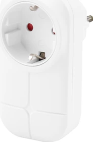Olympia ProHome Schalt-/Messsteckdose, 2300W, Typ F, Smart-Steckdose (6110)
