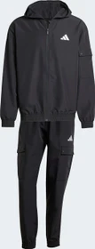 adidas Sportswear Woven Cargo Trainingsanzug schwarz (Herren)