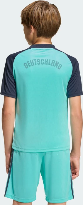 adidas FIFA WM 2026 Deutschland Auswärts Aufwärmtrikot kurzarm flash aqua (Junior)