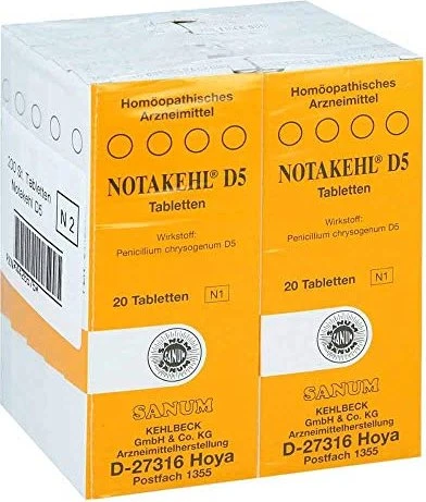 Notakehl D5 Tabletten, 200 Stück (10x 20 Stück)