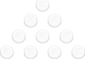 EK Water Blocks Quantum Line EK-Quantum Torque Plug Cover, weiß, 10er-Pack