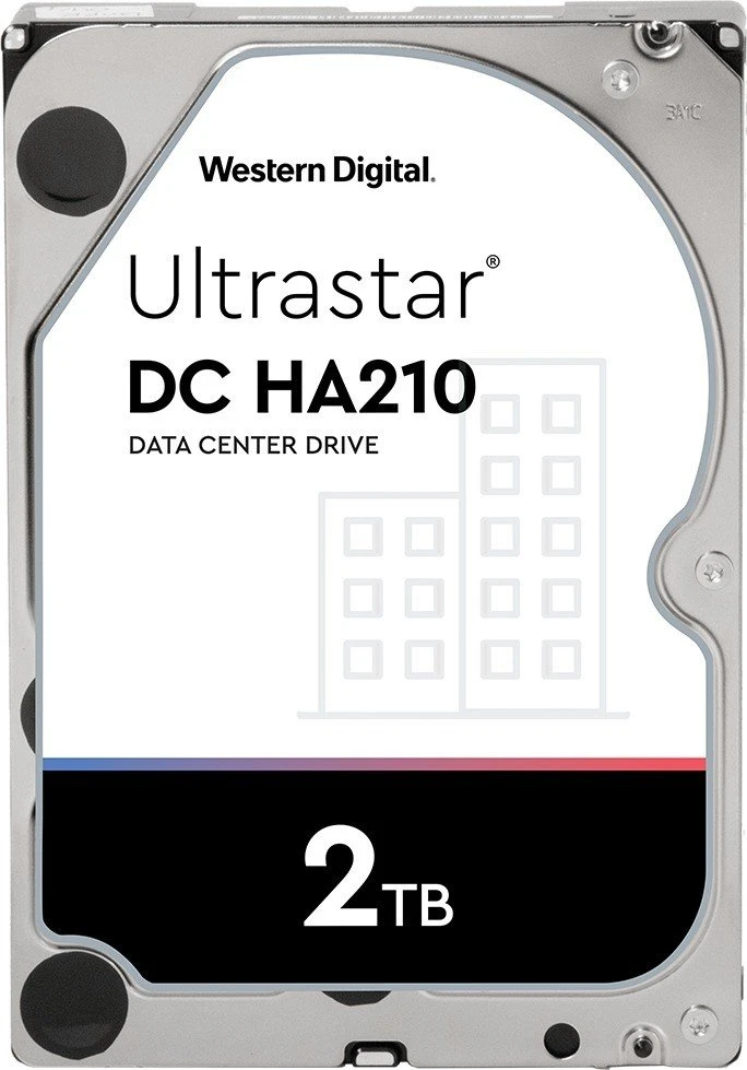 Western Digital Ultrastar DC HA210 2TB, SE, 24/7, 512n / 3.5