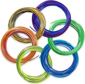 3Doodler PLA, Flow Tri-Fills, Rolle, 260g, 6er-Pack