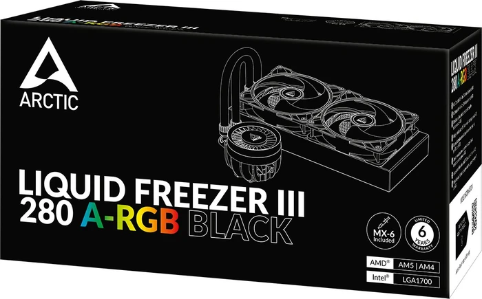 ARCTIC Liquid Freezer III 280 A-RGB, schwarz