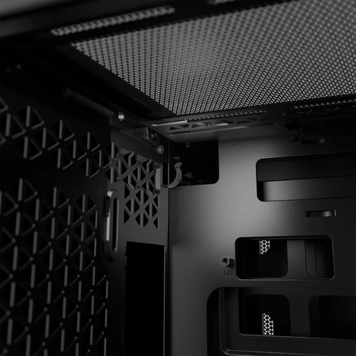 Corsair 2500D Airflow, schwarz, Glasfenster