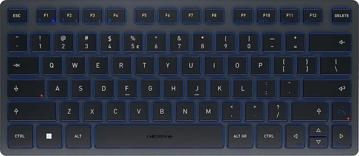 Cherry KW 7100 Mini BT, Slate Blue, Bluetooth, EU
