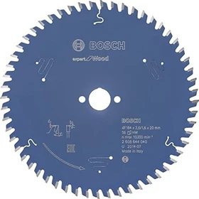 Bosch Professional Expert for Wood Kreissägeblatt 56Z, 184x1.6x20mm, 1 Stück