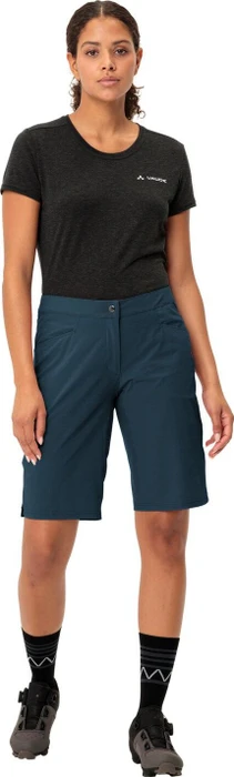 Vaude Tremalzo III Fahrradhose kurz dark sea (Damen)
