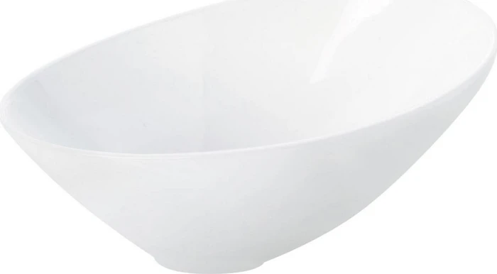 ASA Selection Vongole Schale asymmetrisch 22.5cm weiß