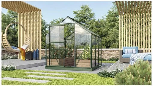 Vitavia Venus 3800 ESG 3mm Gewächshaus grün
