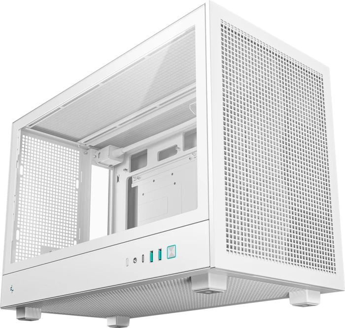 DeepCool CH260 WH, weiß, Glasfenster