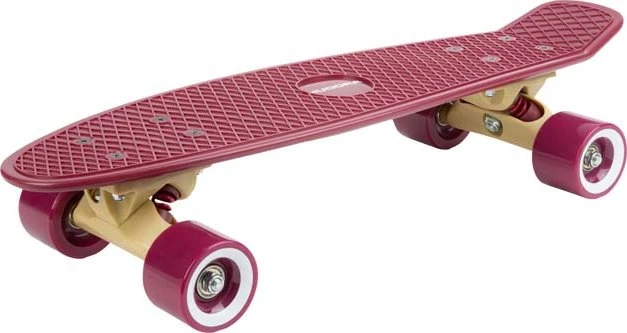 Hudora Retro Curve Komplettboard burgundy