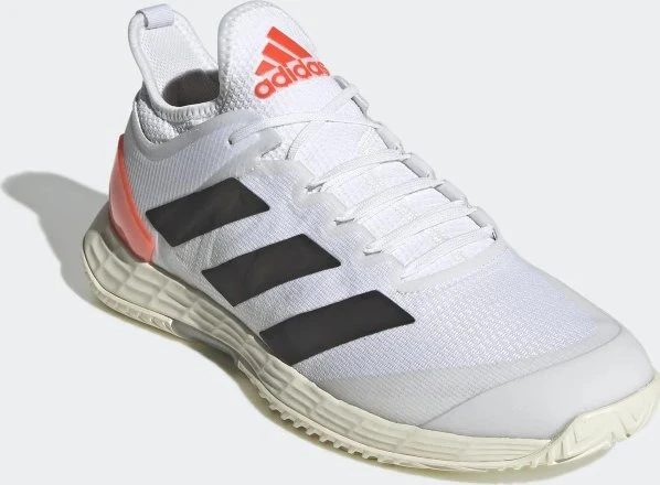 adidas Adizero Ubersonic 4 white/core black/solar red (Herren)
