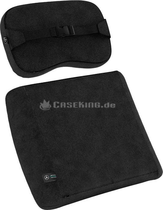 noblechairs Kissen-Set Mercedes-AMG Petronas F1 Team, schwarz