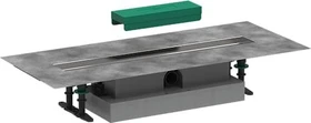 Hansgrohe RainDrain uBox universal Grundkörper Komplett-Set, Kunststoff/edelstahl