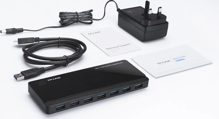 TP-Link USB-Hub, 7x USB-A 3.0, USB 3.0 Micro-B [Buchse]
