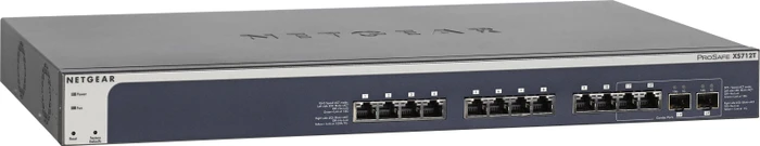 Netgear ProSAFE XS700 Rackmount 10G Smart Switch, 10x RJ-45, 2x RJ-45/SFP+