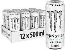 Monster Energy Ultra White Zero Zucker 24x 500ml