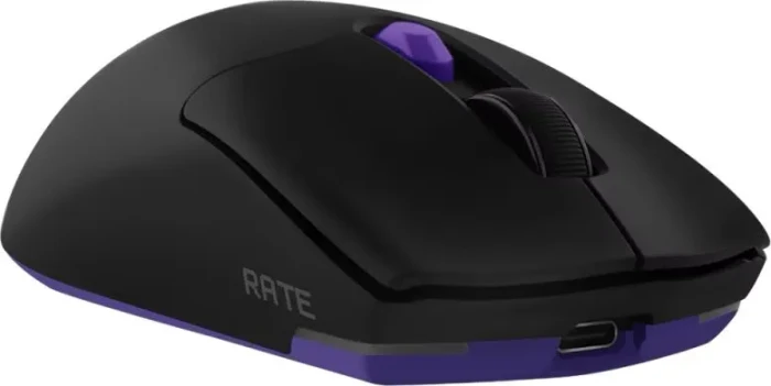 Proove Rate Special Edition Wireless Gaming Mouse, schwarz/violett, USB/Bluetooth