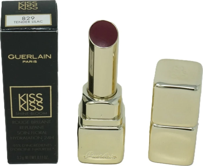 Guerlain KissKiss Shine Bloom Lippenstift 829 tender lilac, 3g