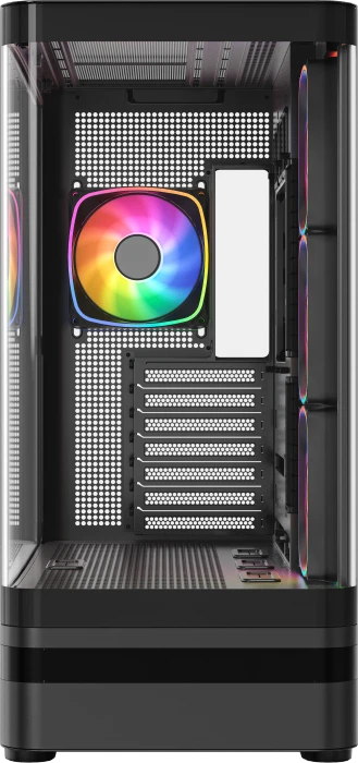 Modecom Volcano AQ100 ARGB Black, Glasfenster