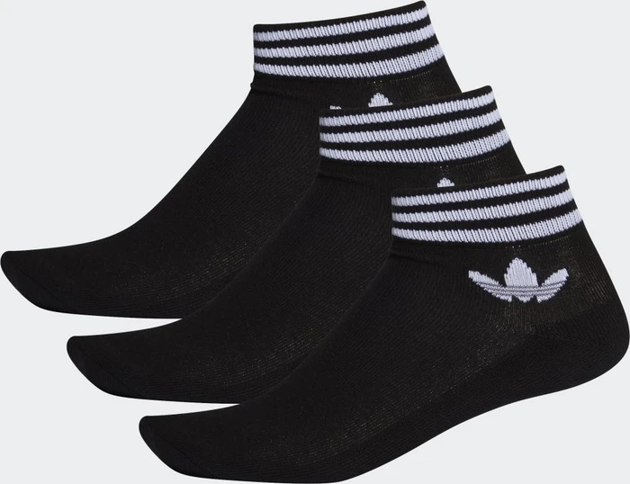 adidas Trefoil Ankle Socken, 3 Paar