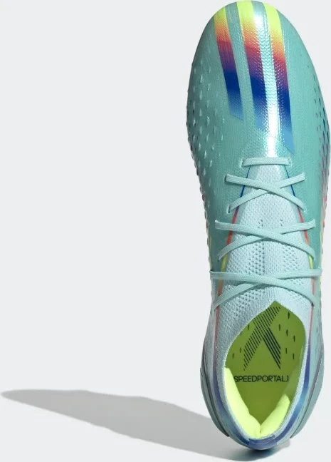 adidas X Speedportal.1 FG clear aqua/solar red/power blue