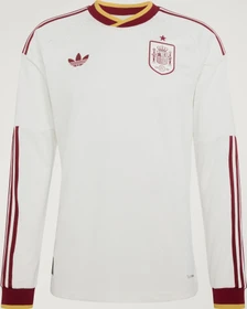 adidas FIFA WM 2026 Spanien Authentic Auswärtstrikot langarm off white (Junior)