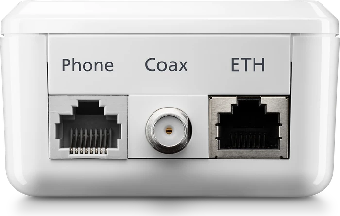 devolo Giga Bridge Phoneline Telefon-Set, G.hn über Telefonleitung, G.hn, 1x RJ-45, 2er-Pack