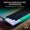 Razer Reclusa X Mini 65%, schwarz/weiß/grün, LEDs RGB, Razer ORANGE Tactile Gen-3, USB, DE Vorschaubild