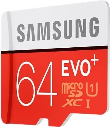 Samsung EVO+ R80/W20 64GB Kit, UHS-I, Class 10