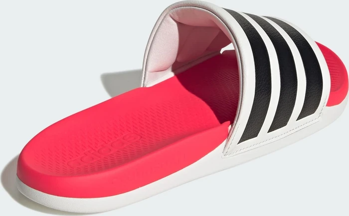 adidas Comfort Adilette 2.0 crystal white/core black/lucid red