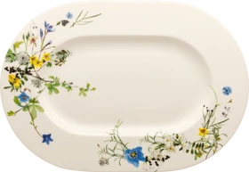 Rosenthal Brillance Bone China Fleurs des Alpes Platte 41cm